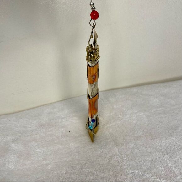 Lighthouse Ornament Christmas Metal Copper Xmas Decor Holiday Gift Present - Picture 8 of 10